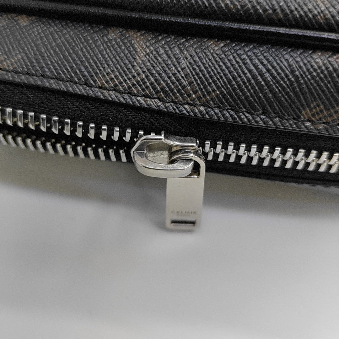 TRIOMPHE Medium Coated Canvas Black