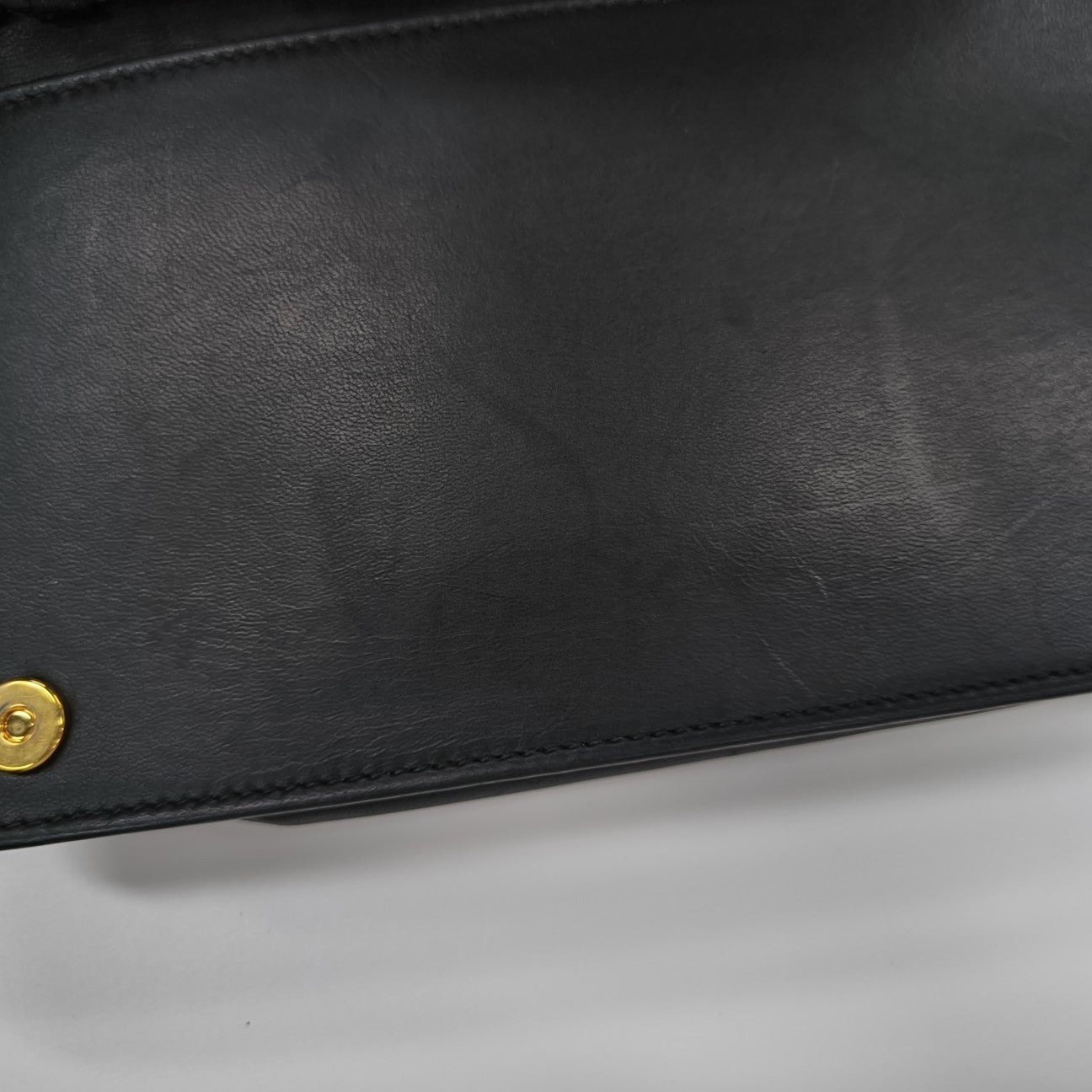Miu Délice Quilted Lambskin Black