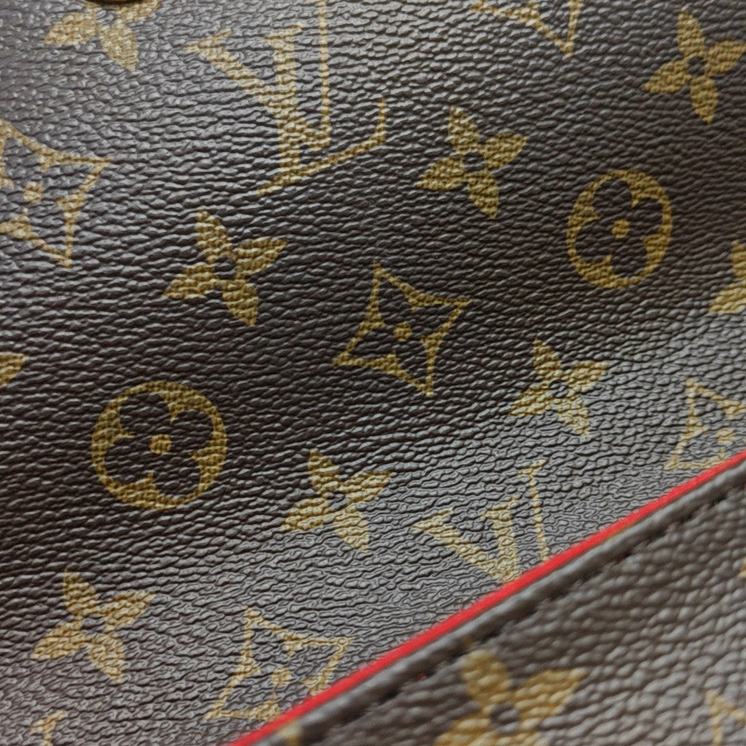 SAINT PLACIDE Monogram Coated Canvas Brown