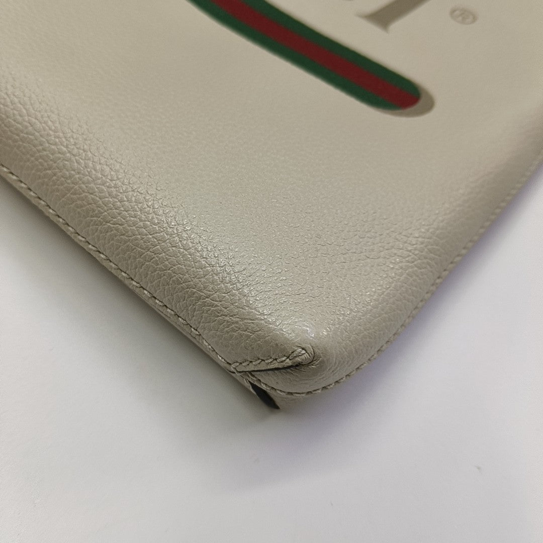 Print Calfskin White