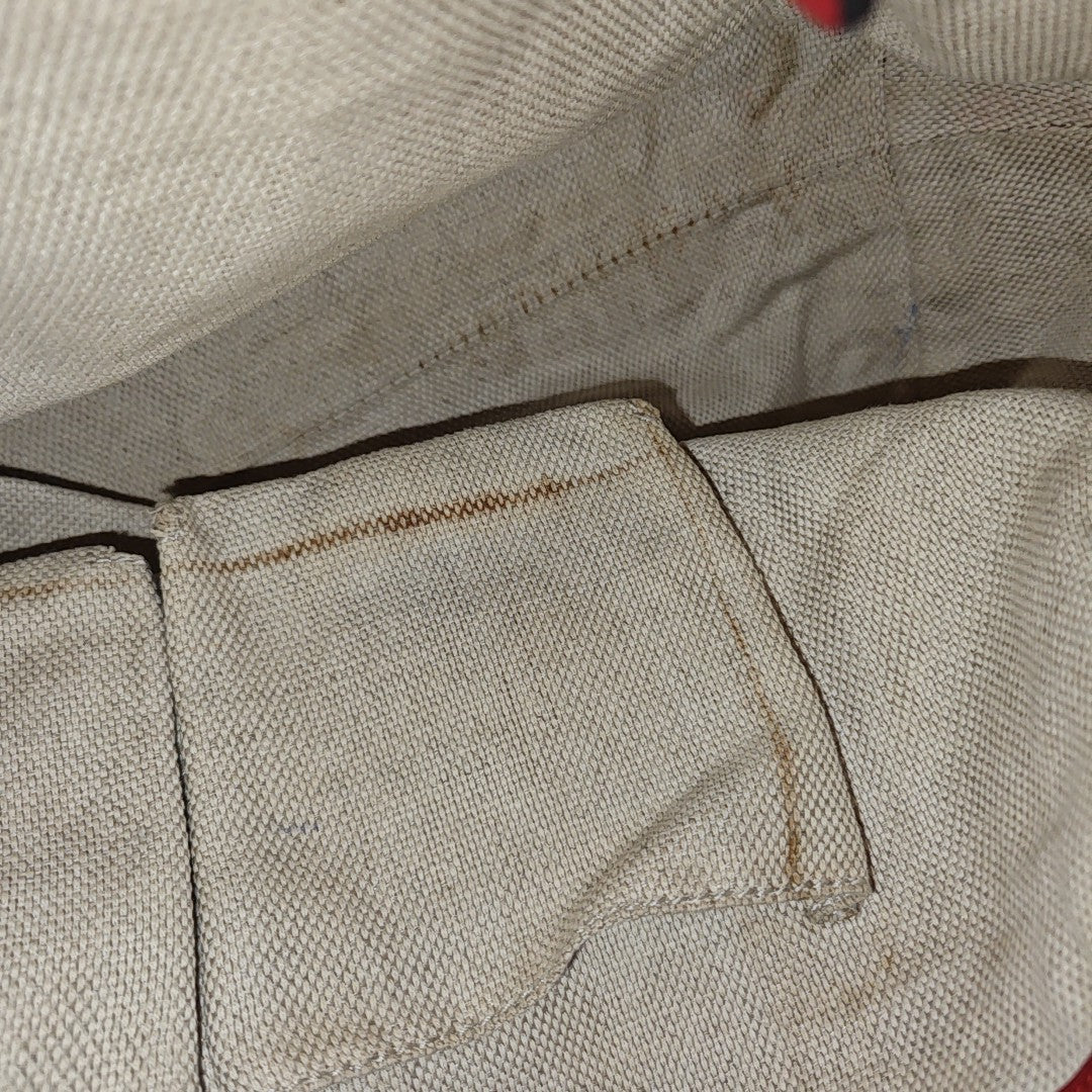 Monogram Canvas Tote Bag Beige