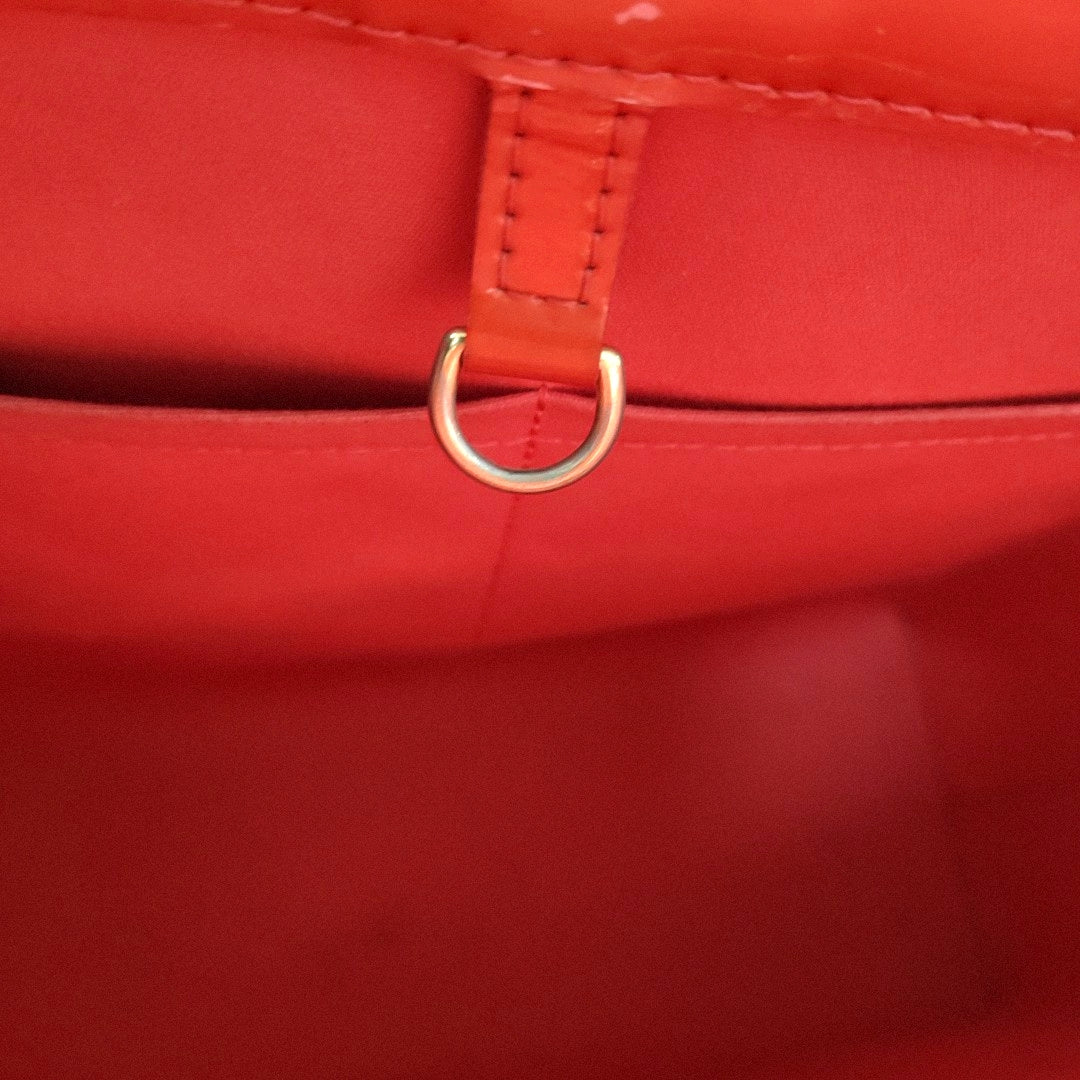 Monogram Patent Leather Red