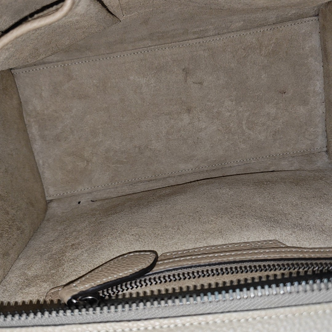 Authenticated pre-owned  LUGGAGE Calfskin Brown - Tote Bag at Looply
