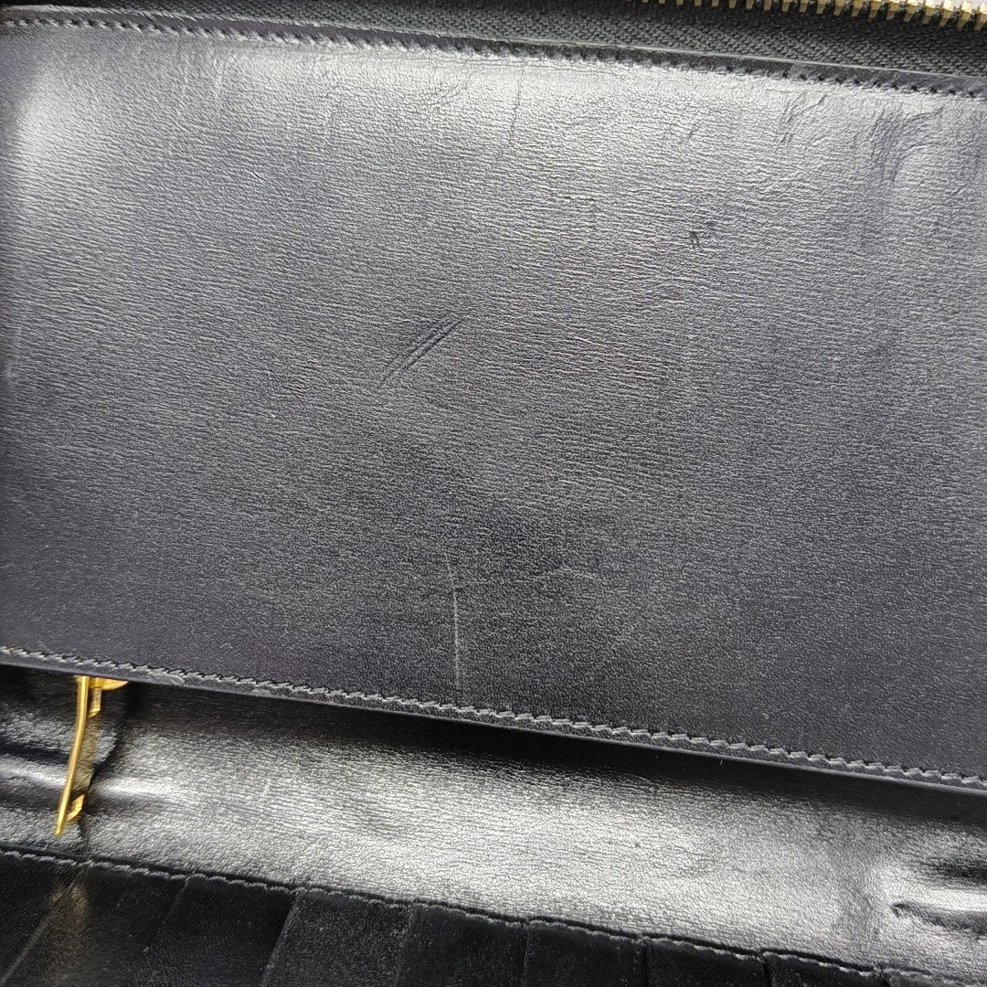 Calfskin Wallet Black