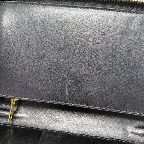 Calfskin Wallet Black