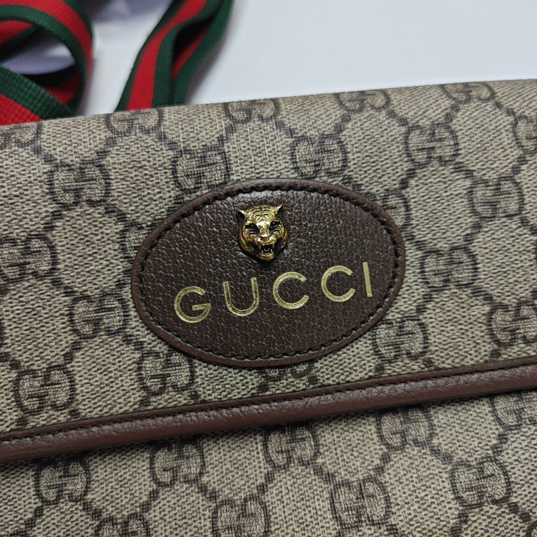 Neo Vintage Monogram Coated Canvas Beige