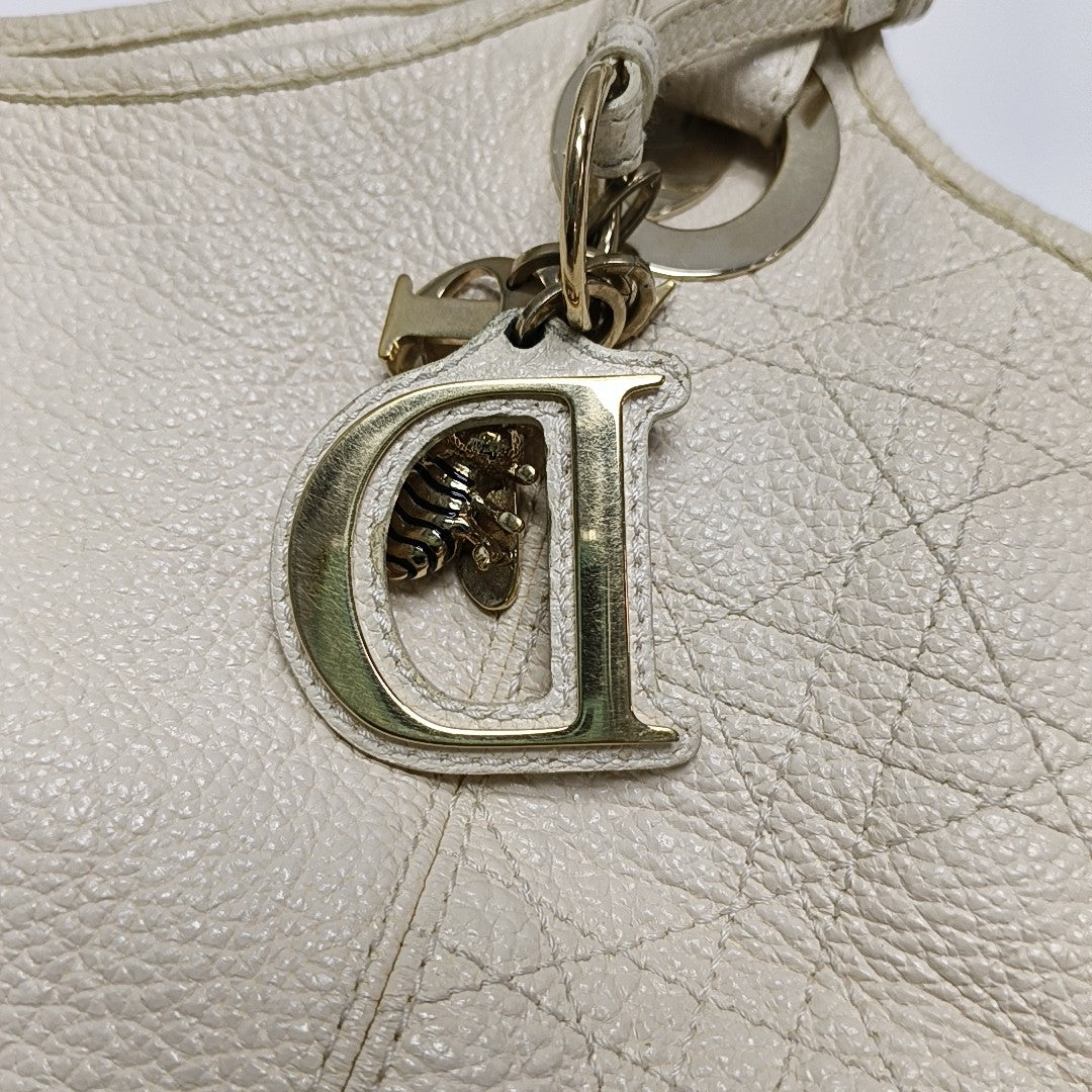 Cannage Calfskin White