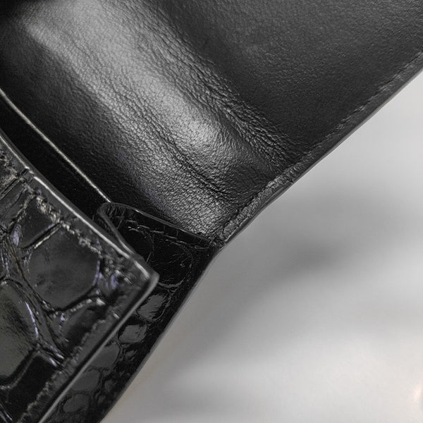 Hourglass Mini Calfskin Black