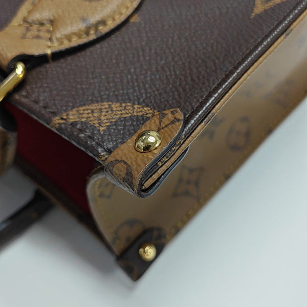 ONTHEGO PM Monogram Coated Canvas Brown