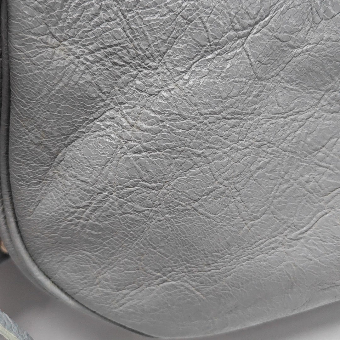 Le Cagole Mini Lambskin Blue