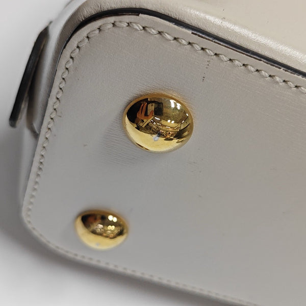 Horsebit 1955 Small Calfskin White