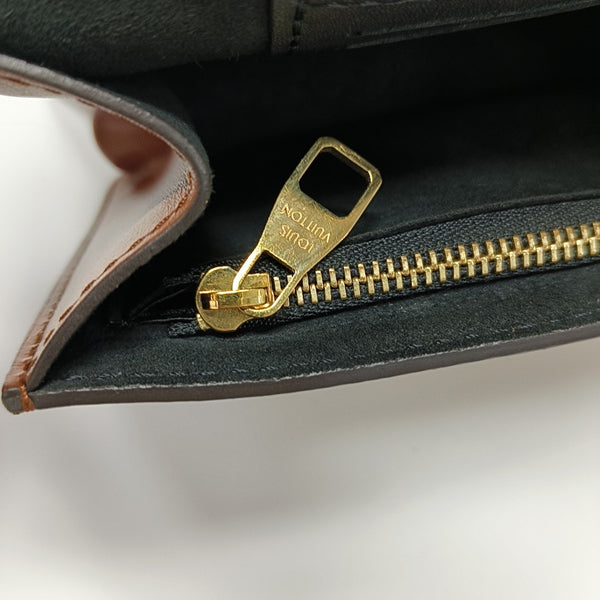 DAUPHINE WOC Monogram Coated Canvas Brown