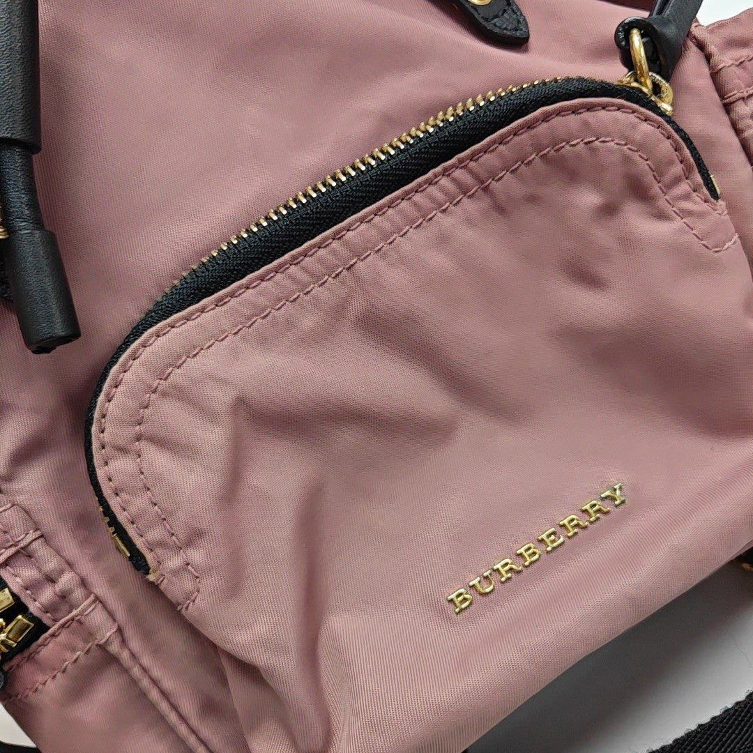 The Rucksack Nylon Pink