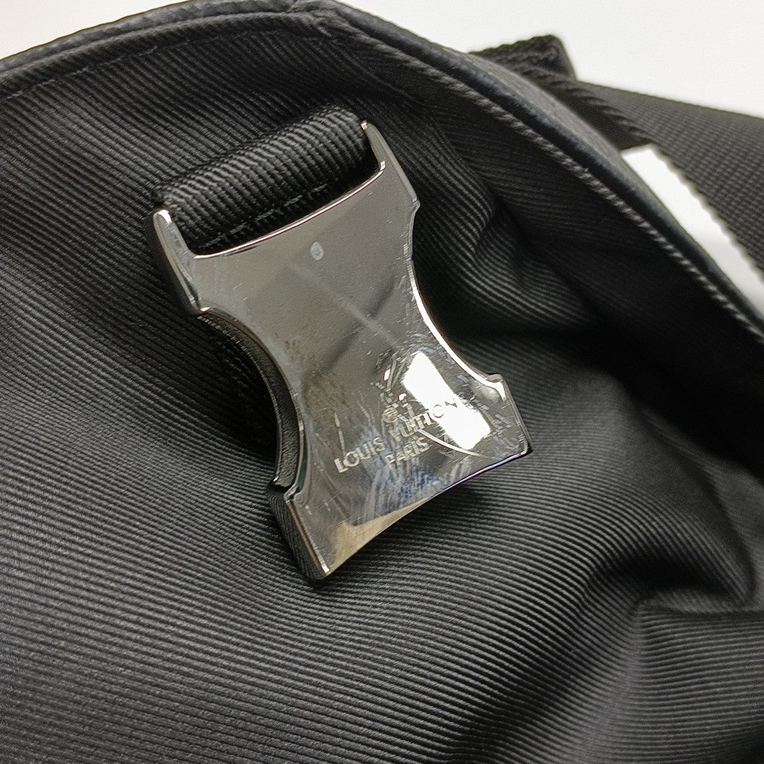 VOYAGER PM Monogram Coated Canvas Black