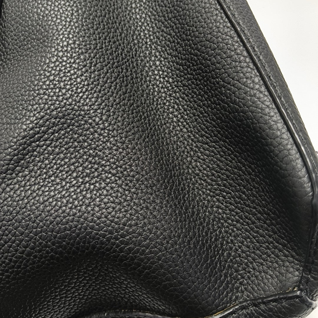 Puzzle Large Calfskin Black
