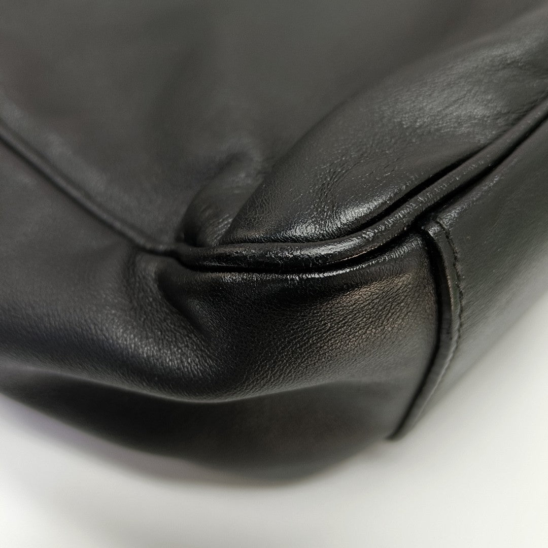 Calfskin Tote Bag Black