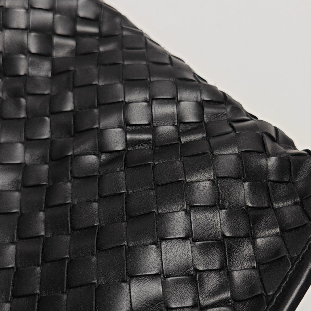 Lambskin Crossbody Bag Black