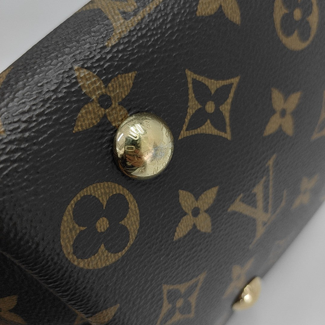 CARRYALL PM Monogram Coated Canvas Brown