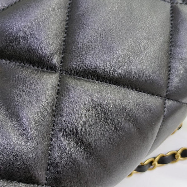 Quilted Lambskin Black