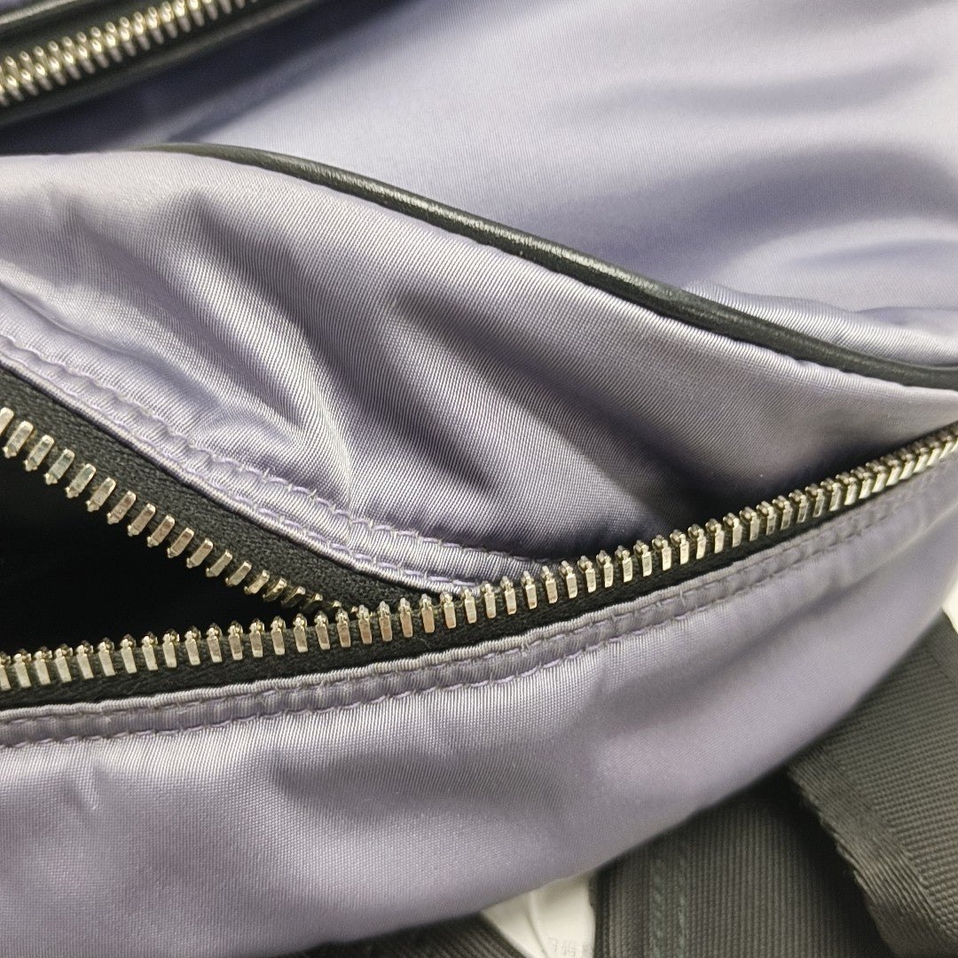 Nylon Backpack Blue