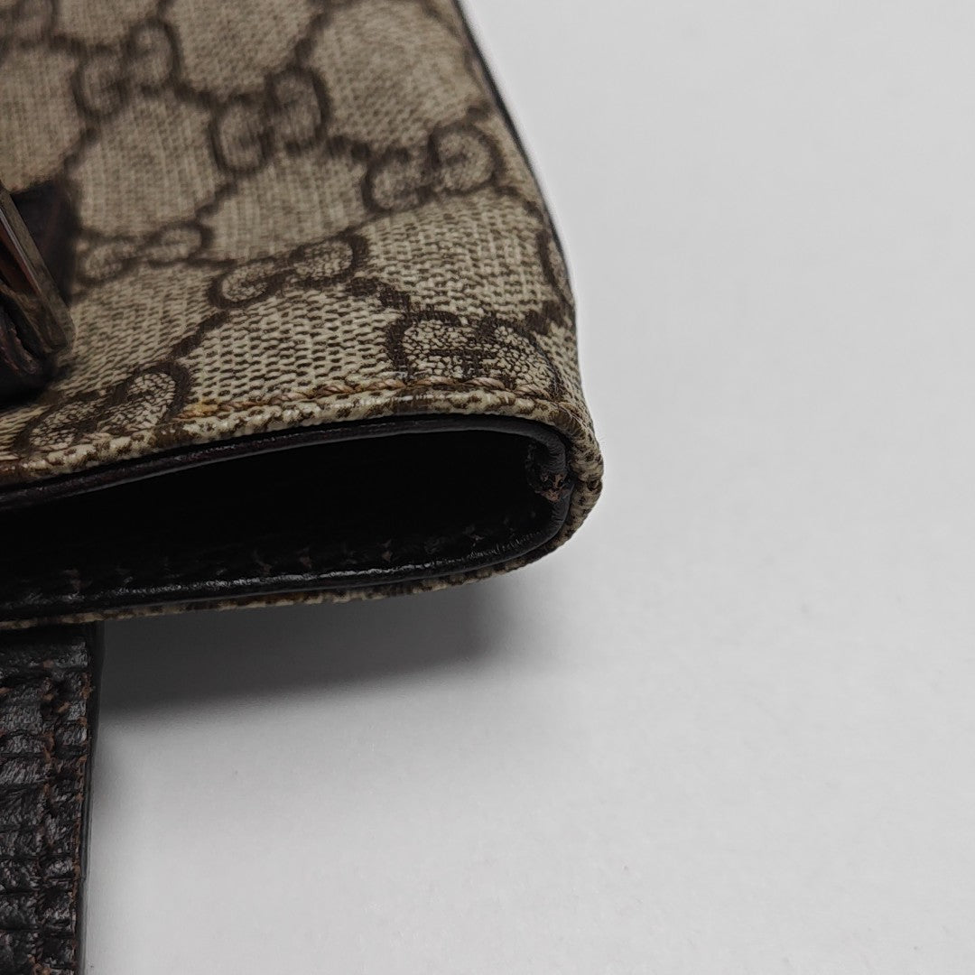 GG Imprime Monogram Coated Canvas Beige