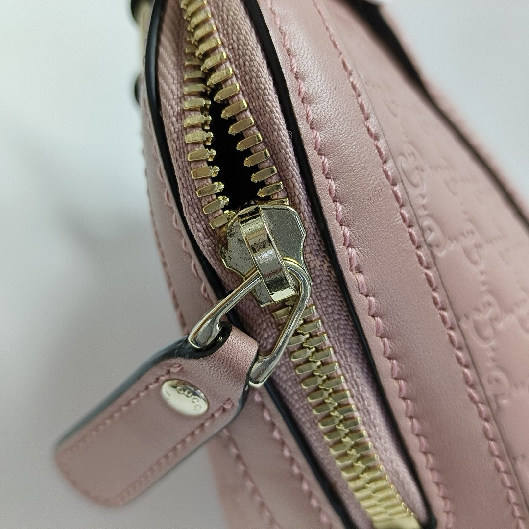 Microguccissima Monogram Calfskin Pink