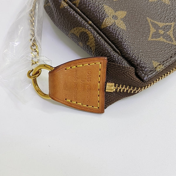 ACCESSOIRES Mini Monogram Coated Canvas Brown