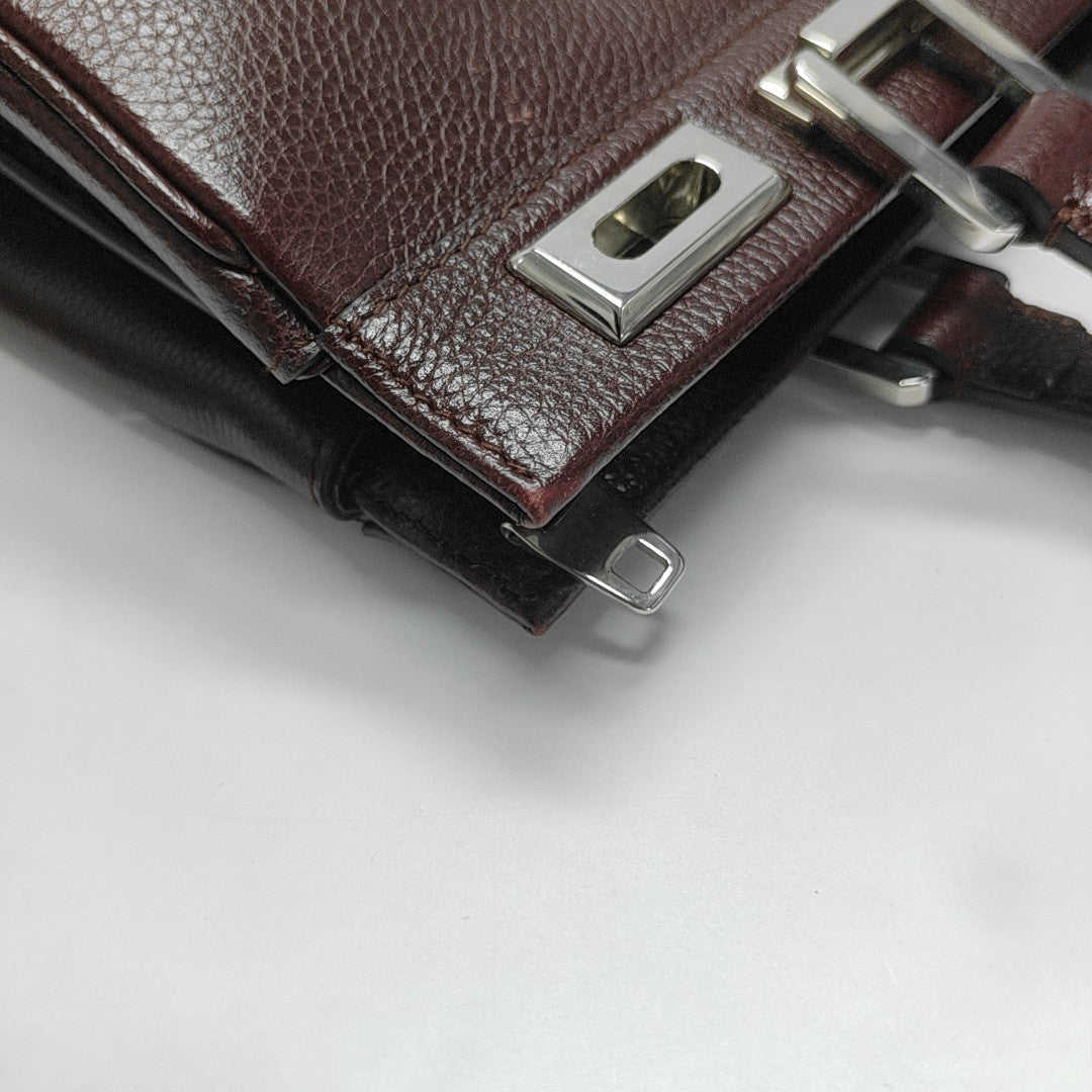 Zumi Small Calfskin Red