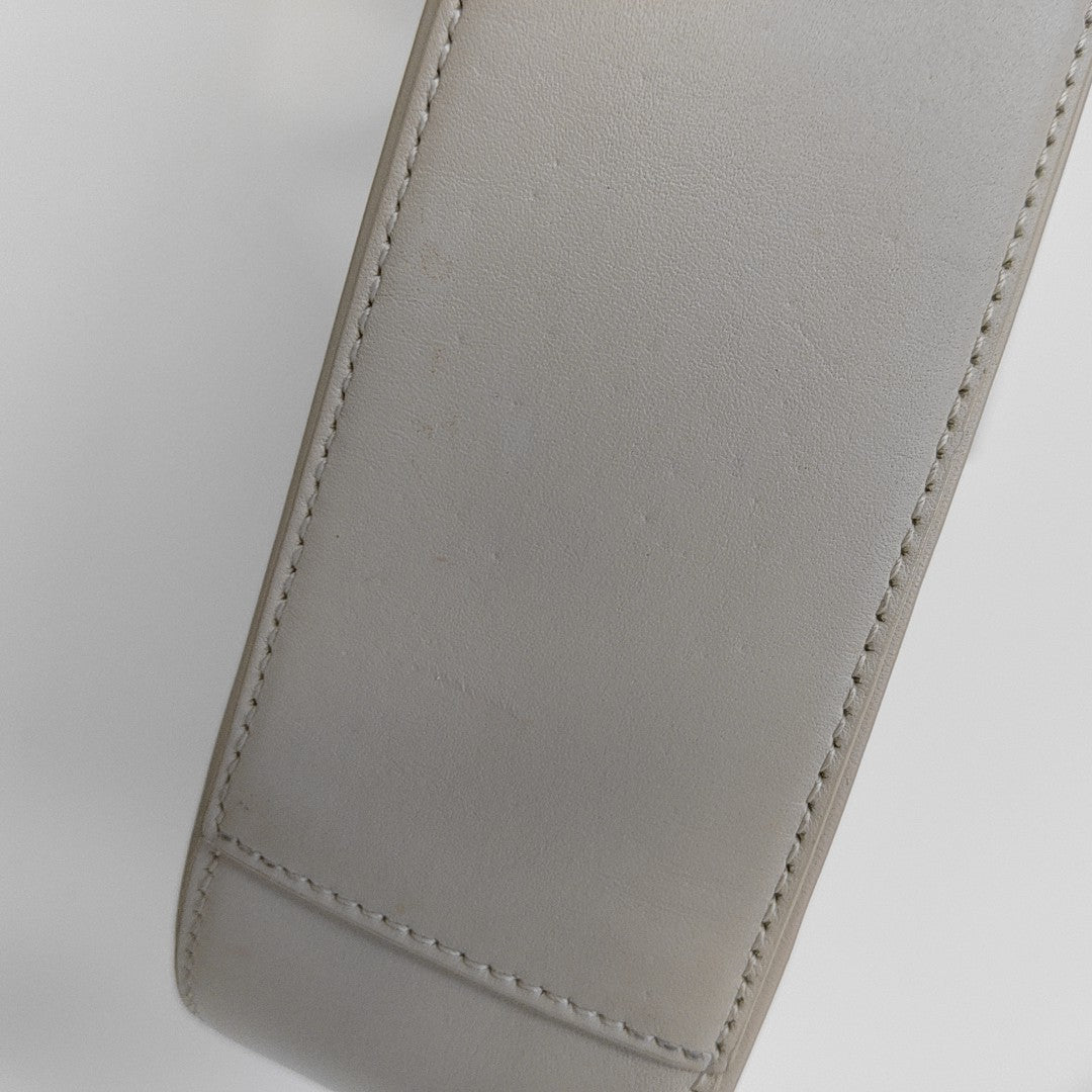LE 5 À 7 Small Calfskin White