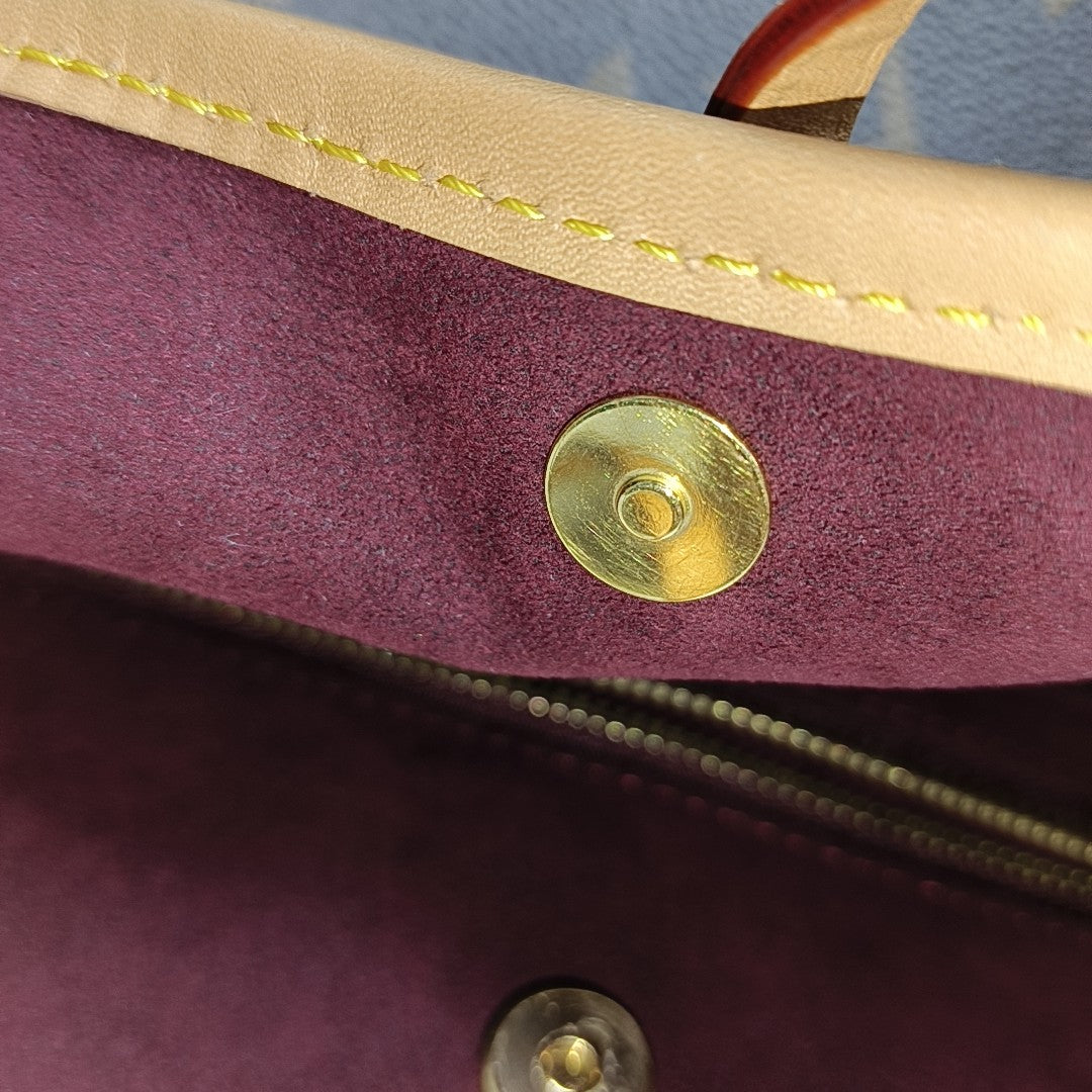 CARRYALL PM Monogram Coated Canvas Brown