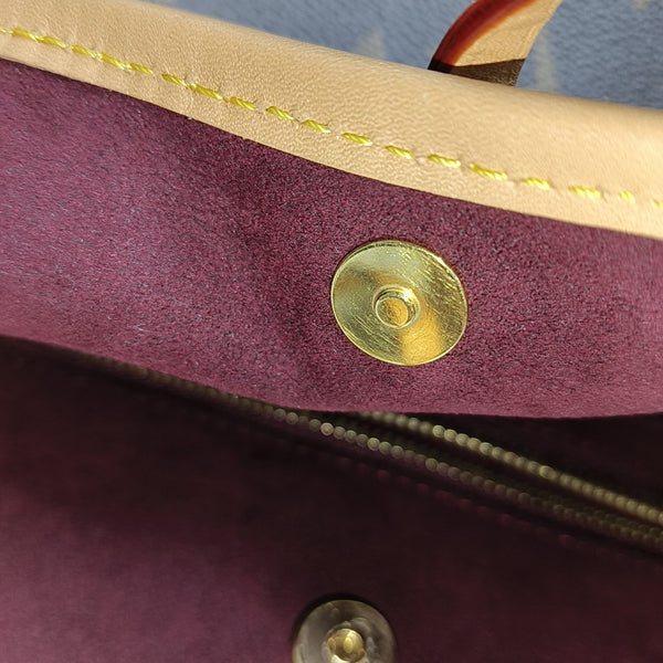 CARRYALL PM Monogram Coated Canvas Brown