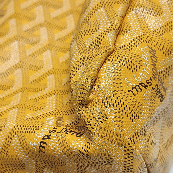 Anjou PM Coated Canvas Yellow