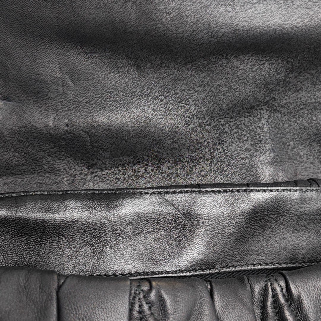 Quilted Lambskin Tote Bag Black