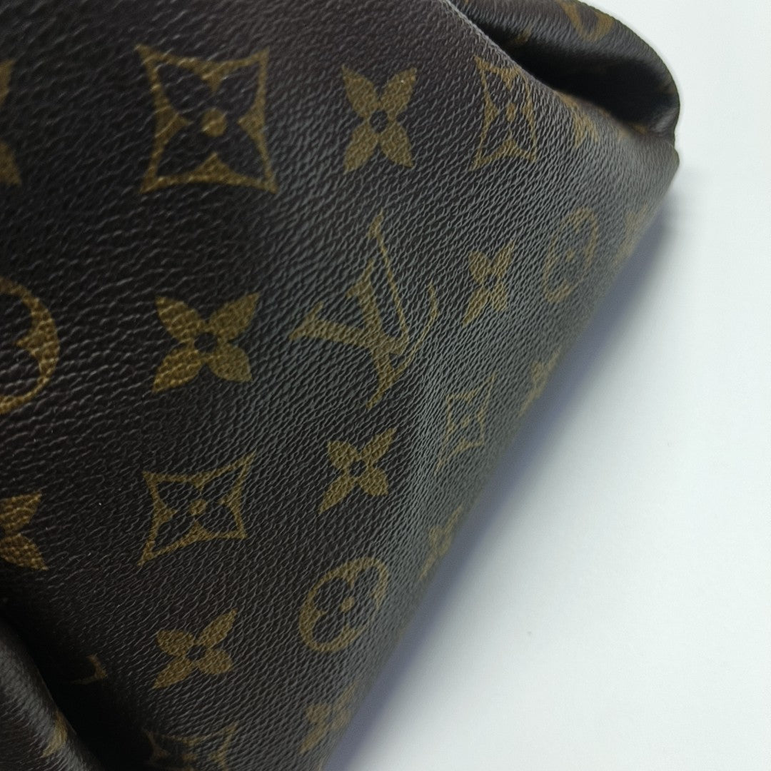 ARTSY MM Monogram Coated Canvas Brown