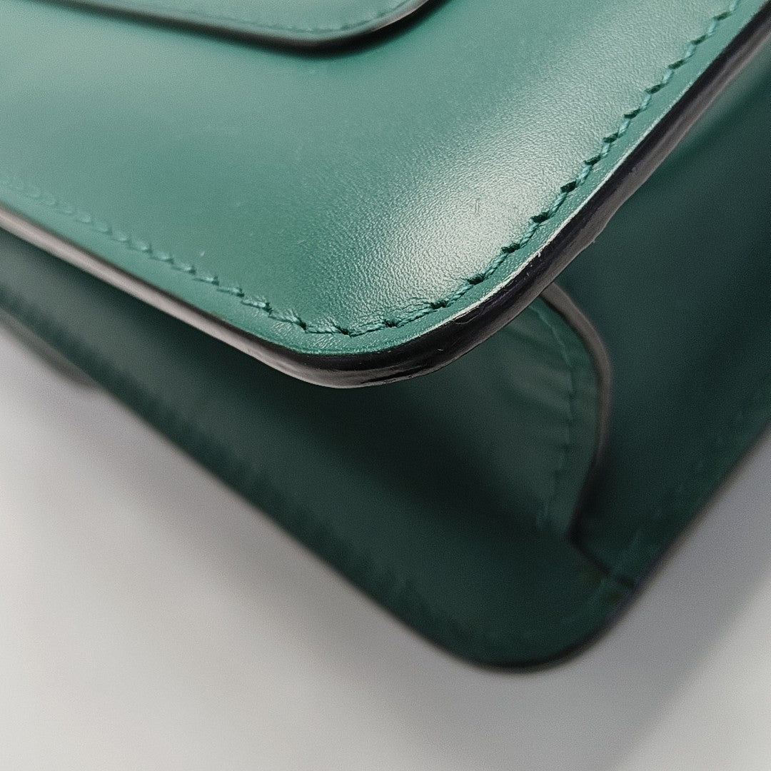 SERPENTI FOREVER Small Calfskin Green
