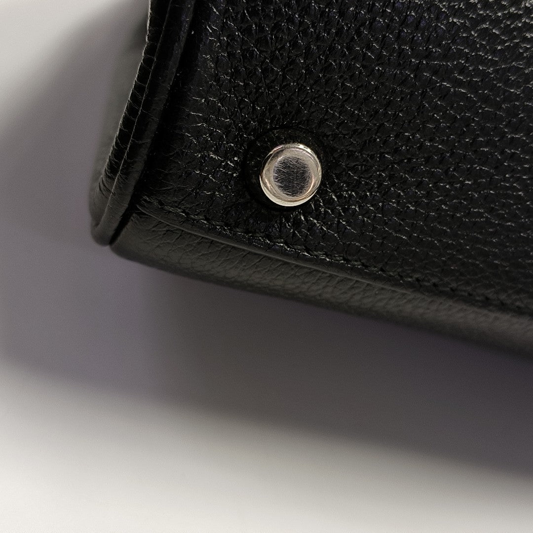 Zumi Small Calfskin Black