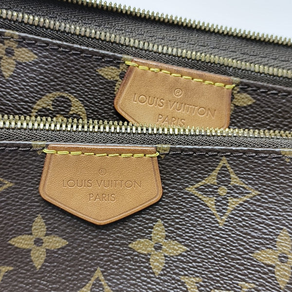 MULTI Monogram Coated Canvas Brown