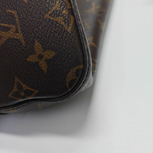 NÉONOÉ MM Monogram Coated Canvas Brown