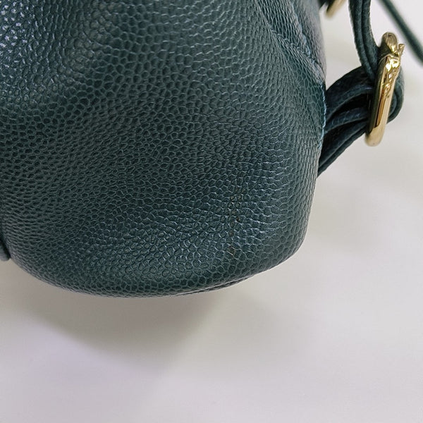 DUMA Quilted Calfskin Green