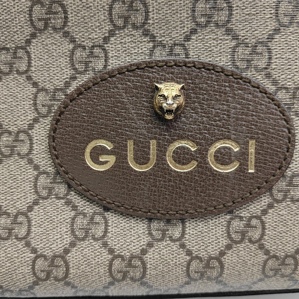 Neo Vintage Monogram Coated Canvas Beige