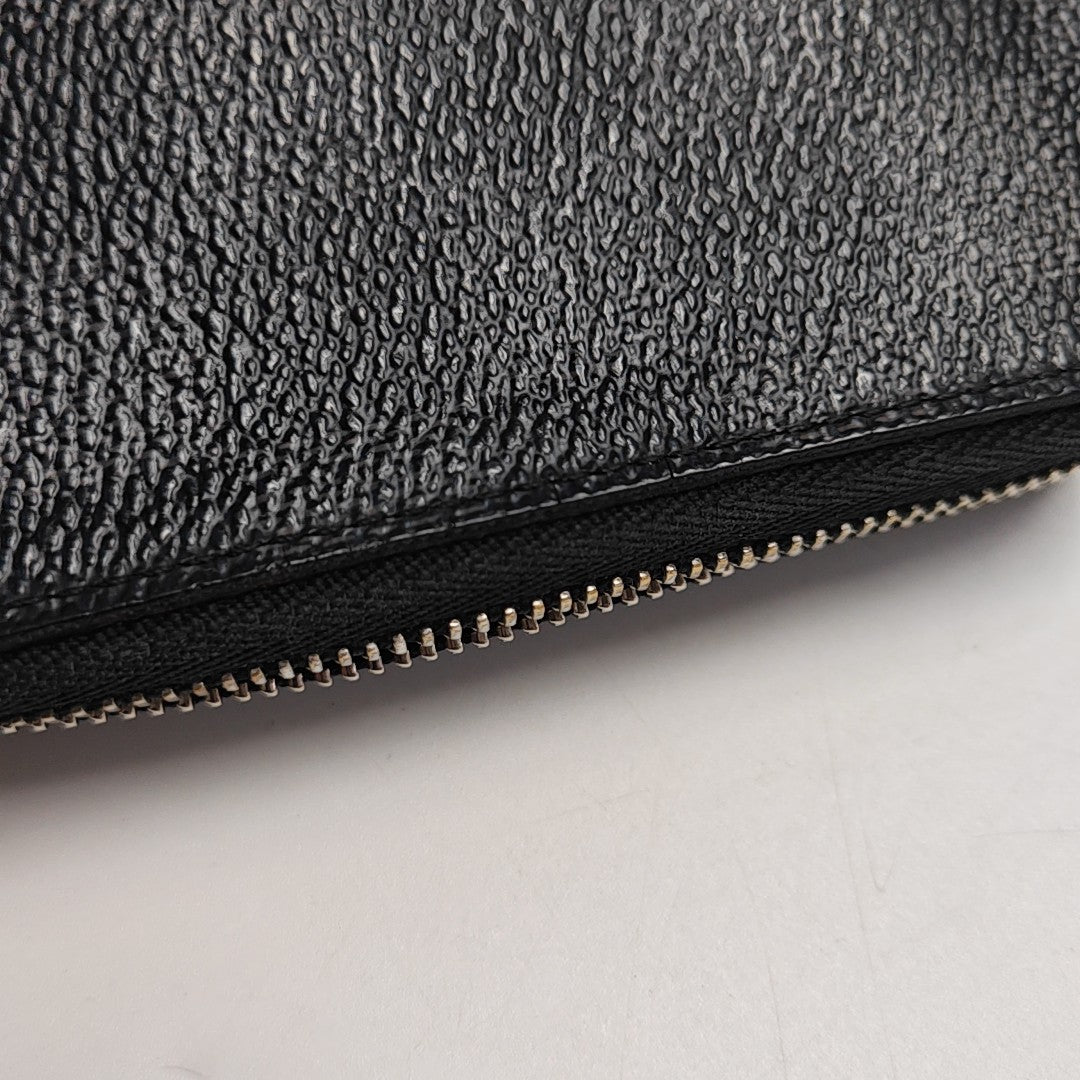 Damier Graphite Coated Canvas Wallet Gray
