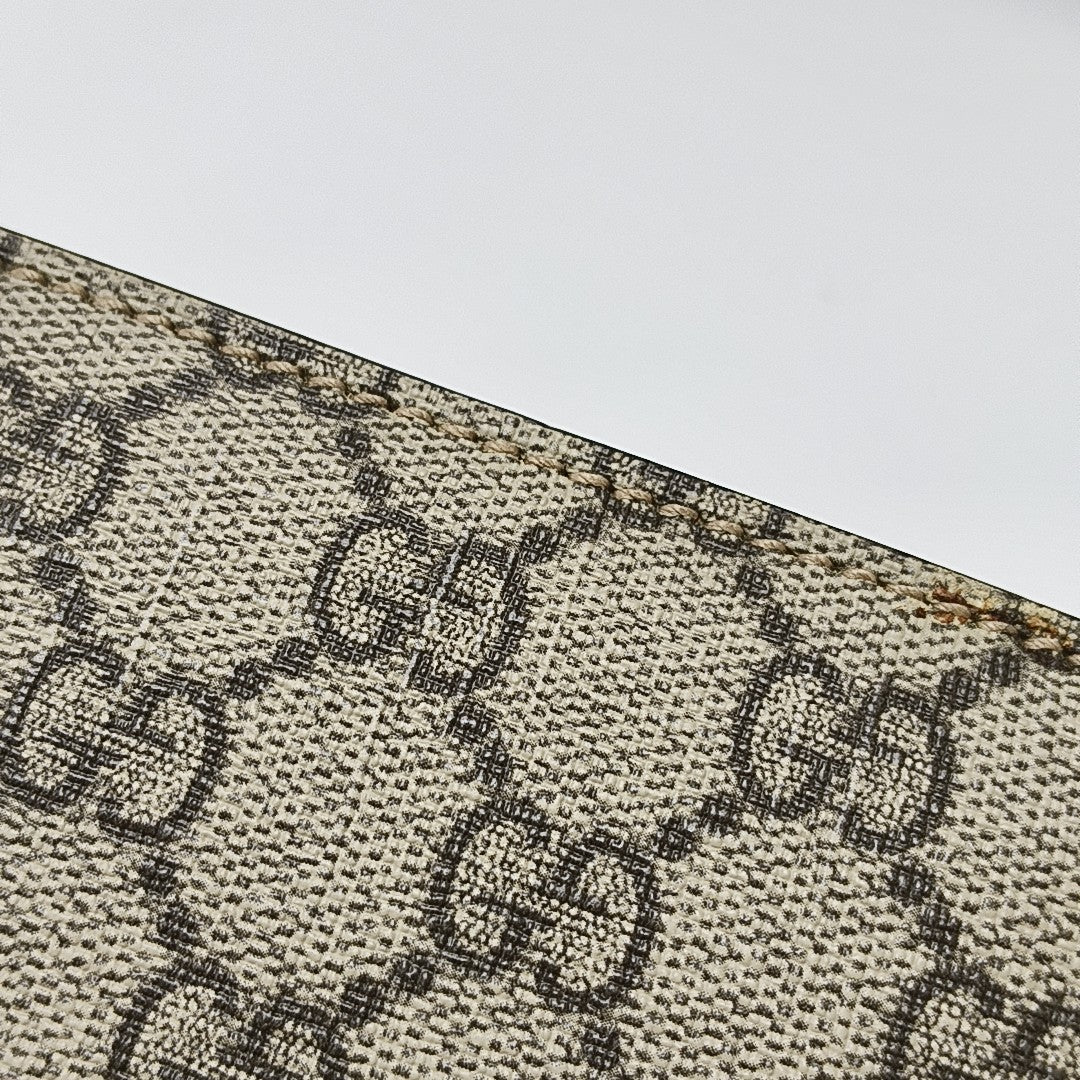 Dionysus Mini Monogram Coated Canvas Beige