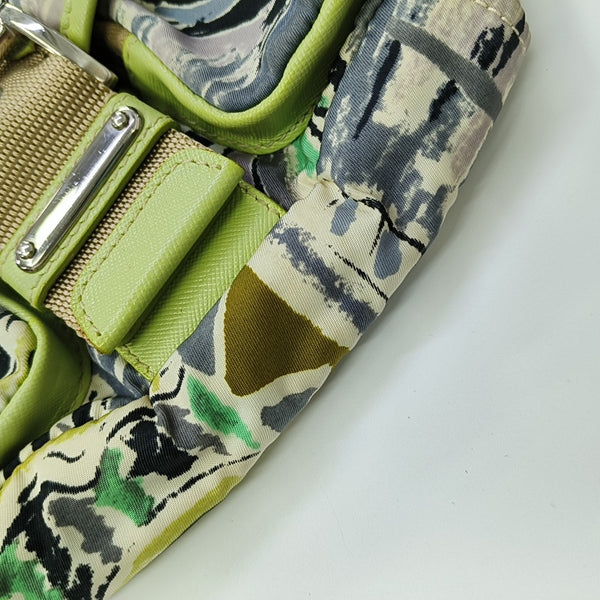 Nylon Shoulder Bag Multicolor