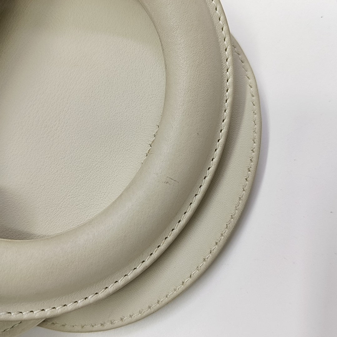 Lady Dior Mini Cannage Lambskin White