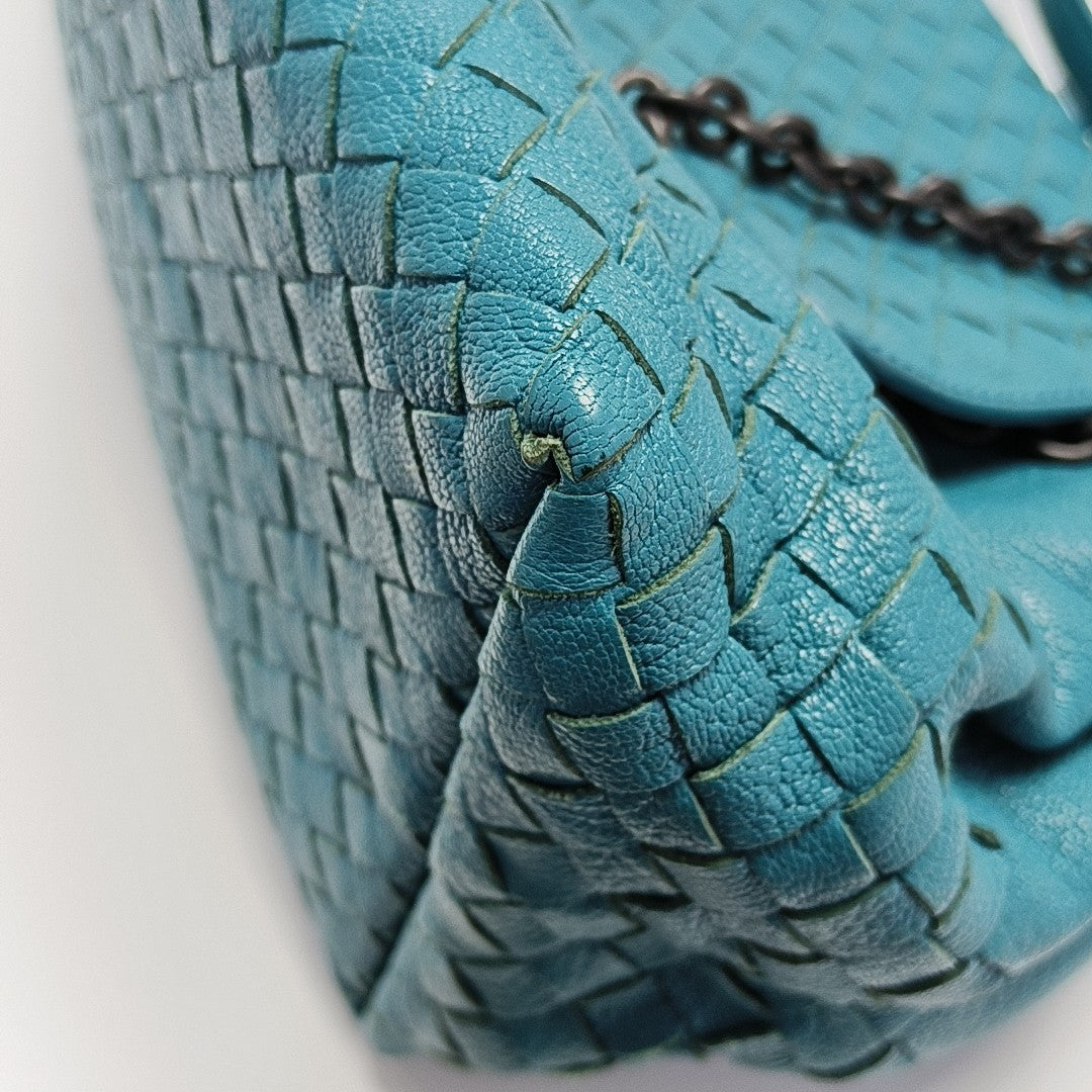 Calfskin Shoulder Bag Green
