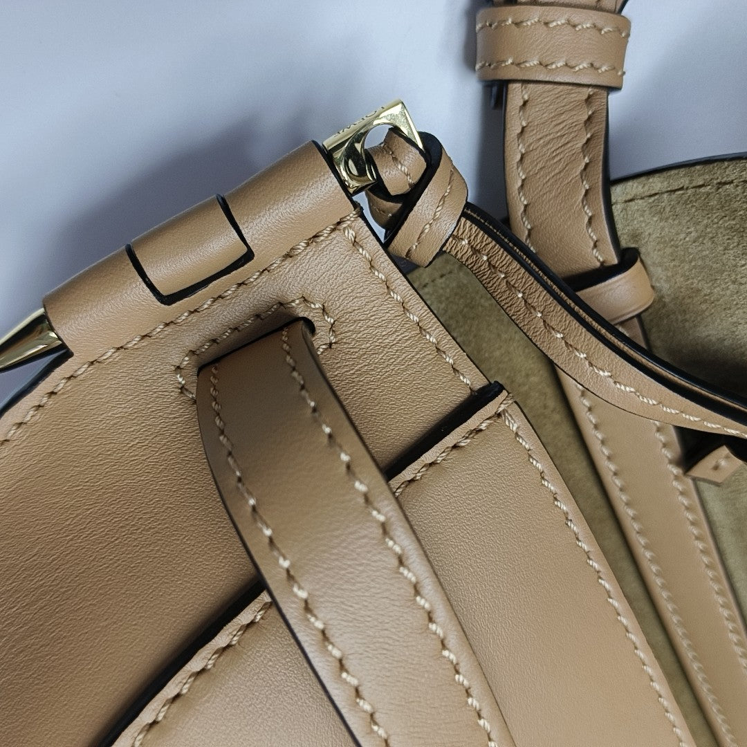 Gate Mini Calfskin Beige