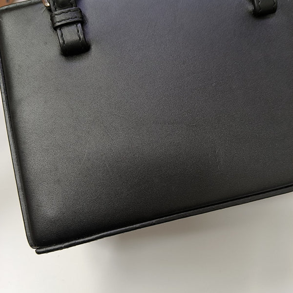 Postal Small Calfskin Black