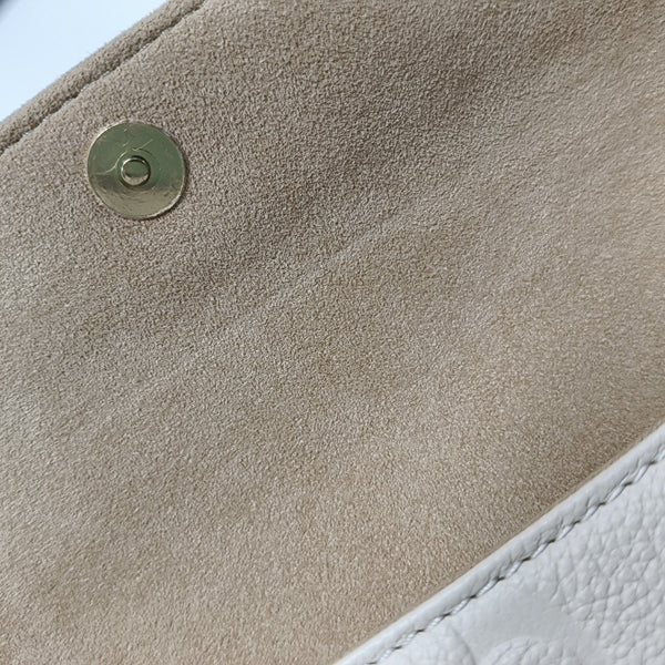 IVY Monogram Calfskin Beige
