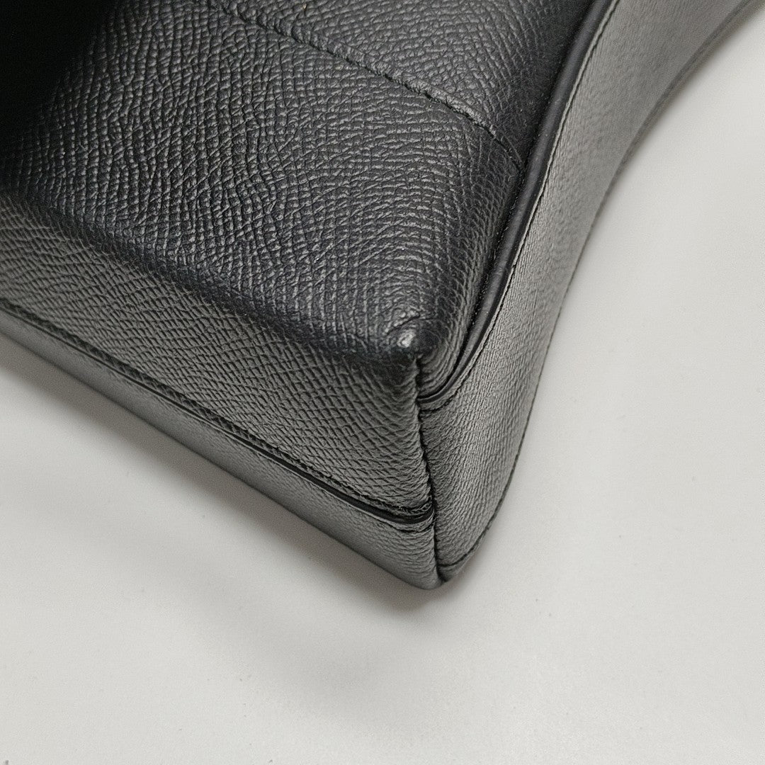 Downtown Calfskin Black