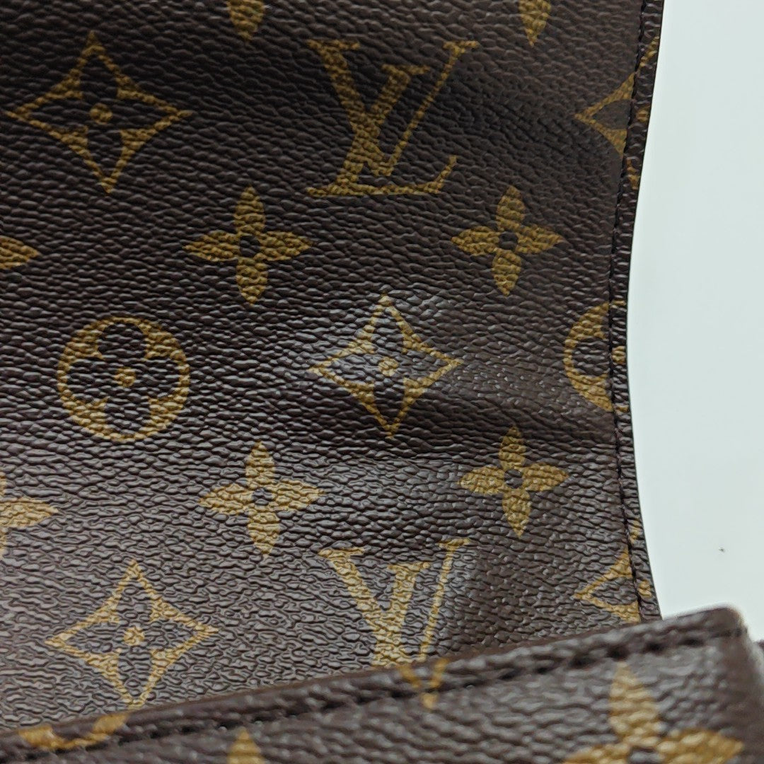 MÉTIS MM Monogram Coated Canvas Brown